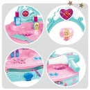 Toaletka dla dziewczynki z LED, suszarką, biżuterią i dźwiękami - Mała Księżniczka